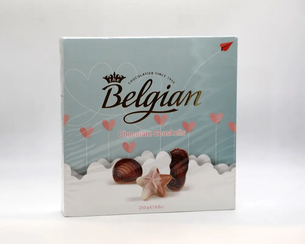 Belgian Chocolate Seashells 250gm Belgium