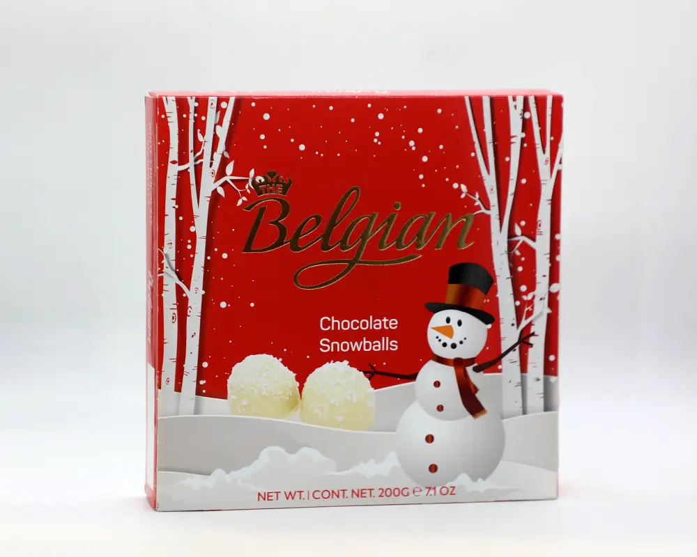 Belgian Chocolate Snowballs 200gm Belgium