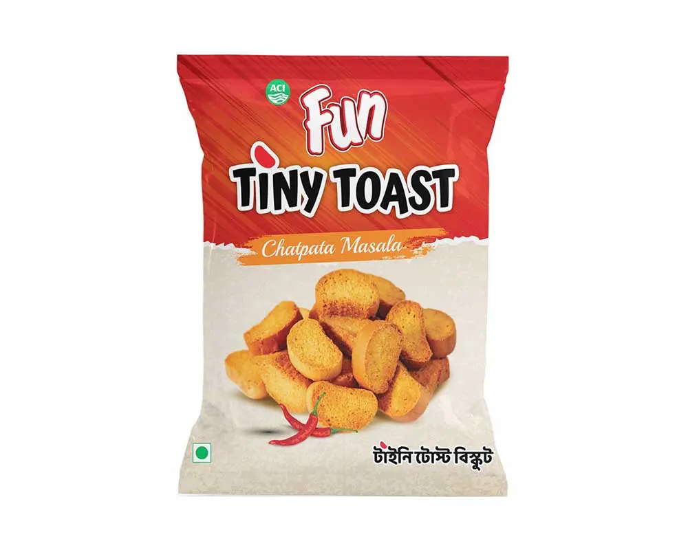 ACI Fun Tiny Toast Chatpata Masala 180(±)5gm