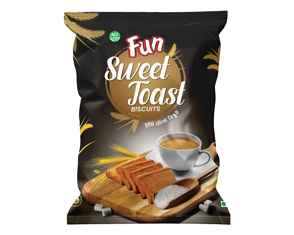 ACI Fun Sweet Toast Biscuits 250(±)65gm