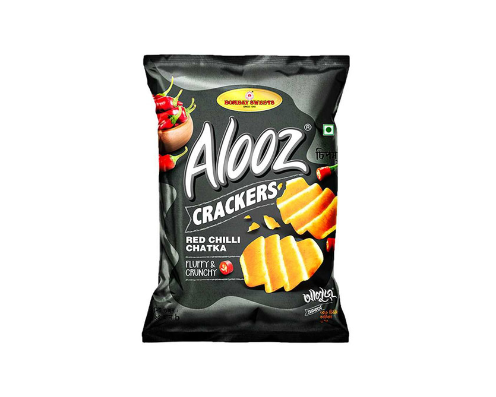 Bombay Sweets Alooz Red Chilli Chatka Chips 20(±)2gm