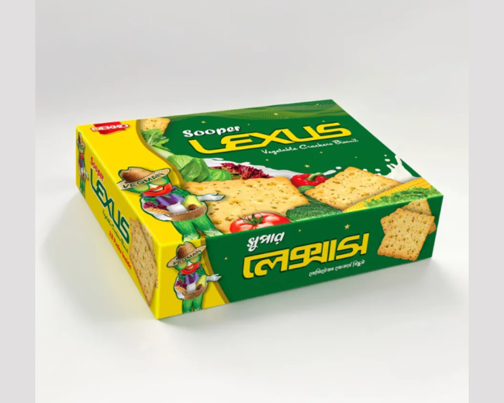 Dekko Sooper Lexus Vegetable Cracker Biscuit 180gm