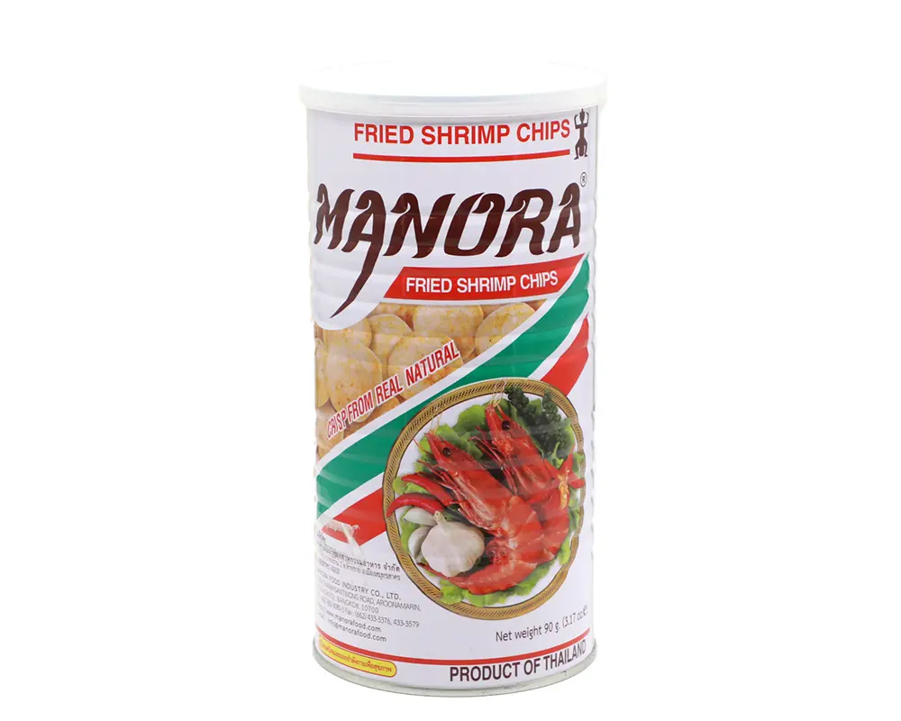 Manora Fried Shrimp Chips 90gm (Thailand)