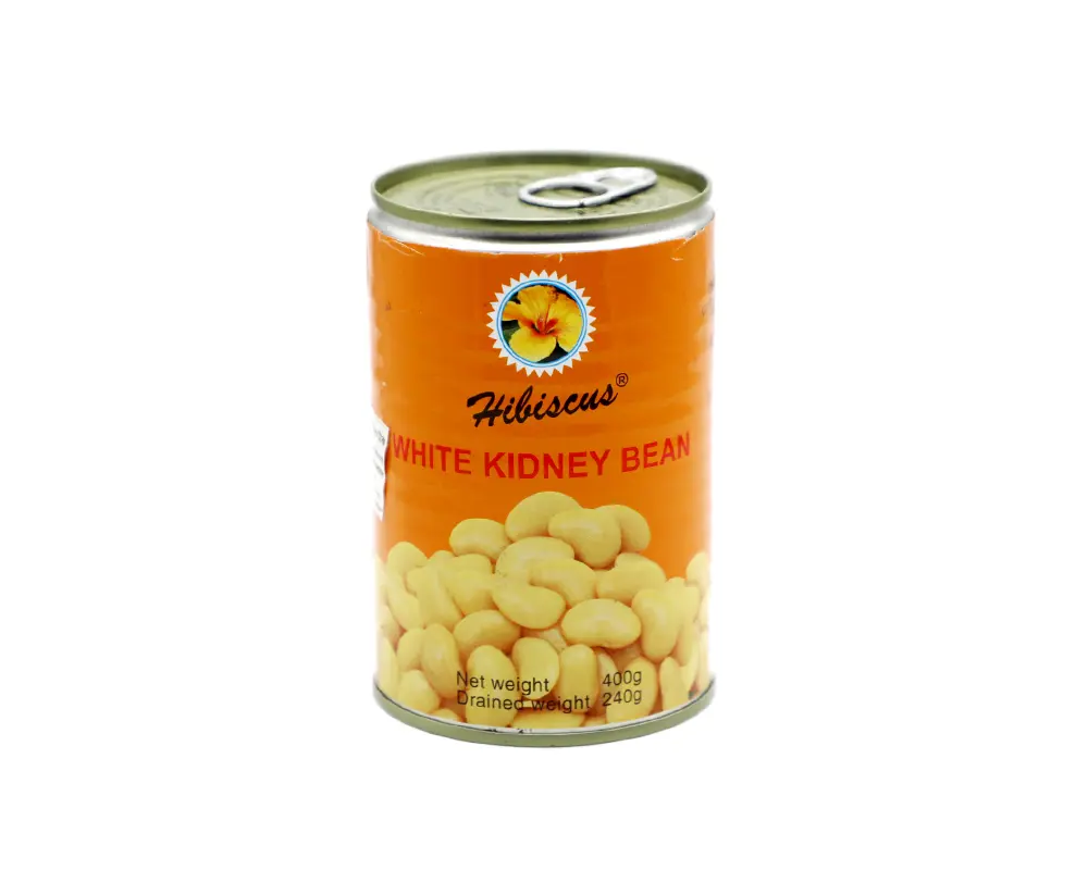 Hibiscus White Kidney Bean 400gm Can China