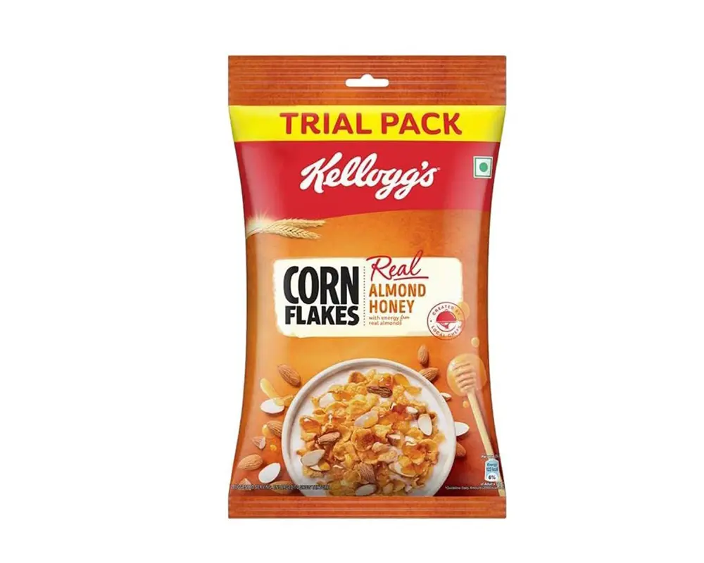 Kellogg's Corn Flakes Almond Honey 168gm IN