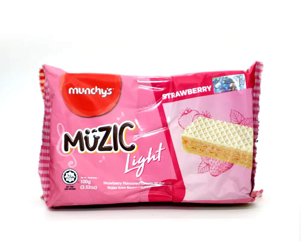Munchys Muzic Light Wafer 100gm (Buy1 Get1 Free)