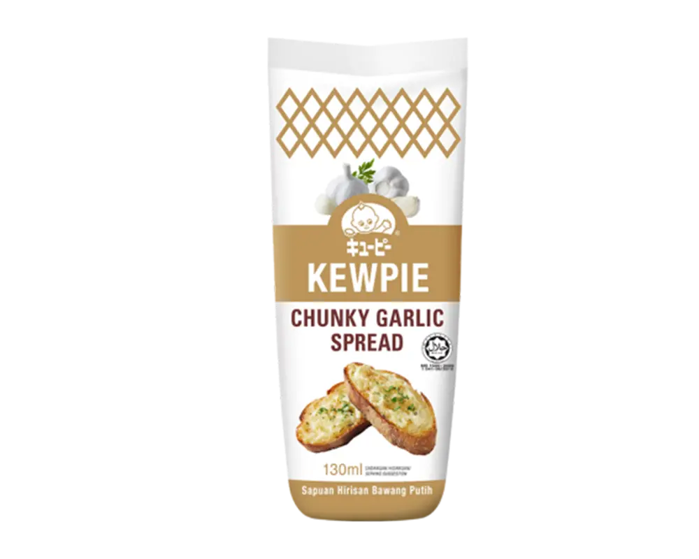 Kewpie Chunky Garlic Spread 130ml (Malaysia)