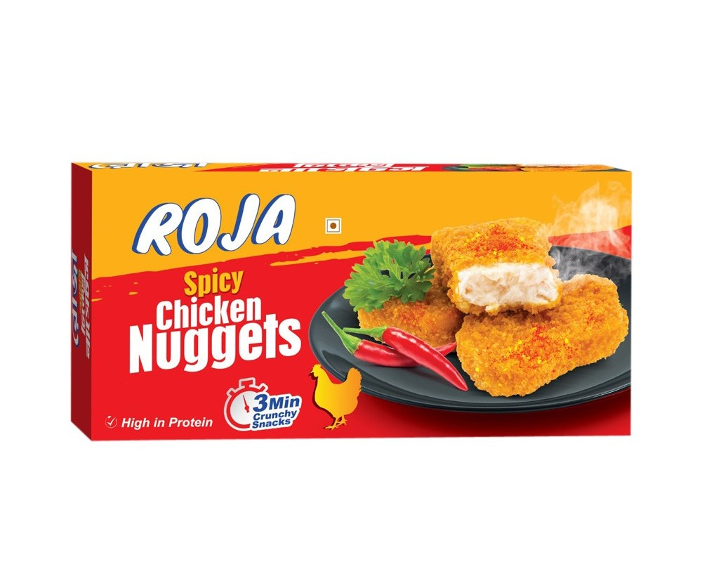 Roja Spicy Chicken Nuggets 250gm