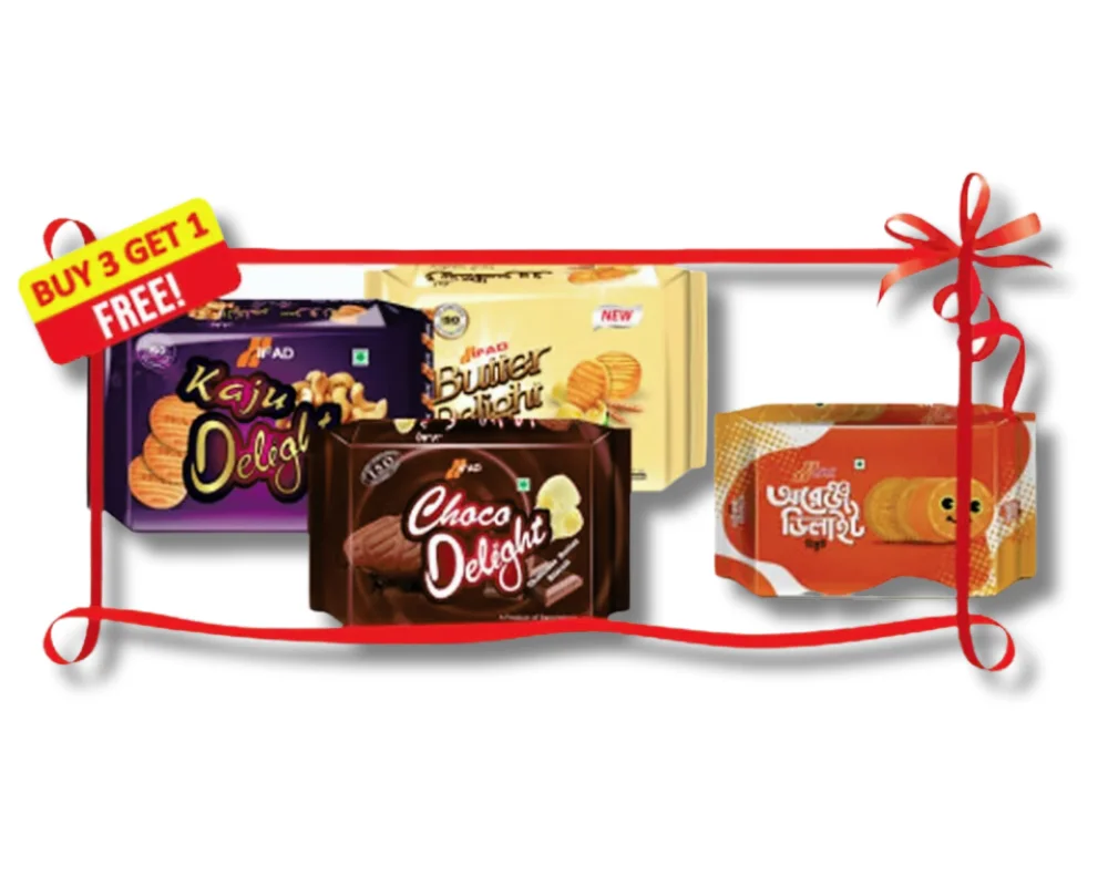 Ifad BD & Kaju 175gm (Buy3 Get120gm Milk Biscuit Free)