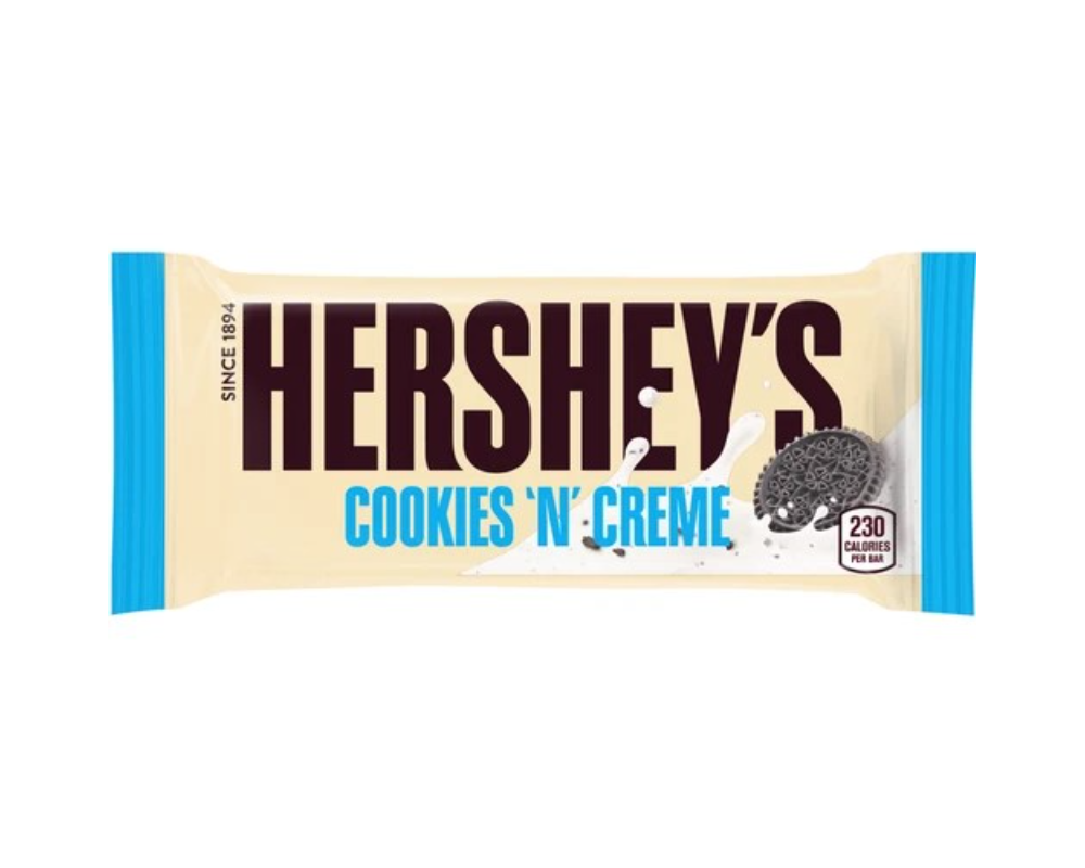 Hershey's Cookies N Cream 40gm (Buy2 Save 118 tk)