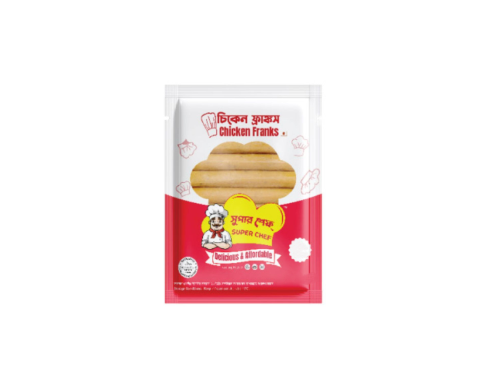 Super Chef Chicken Franks 340gm