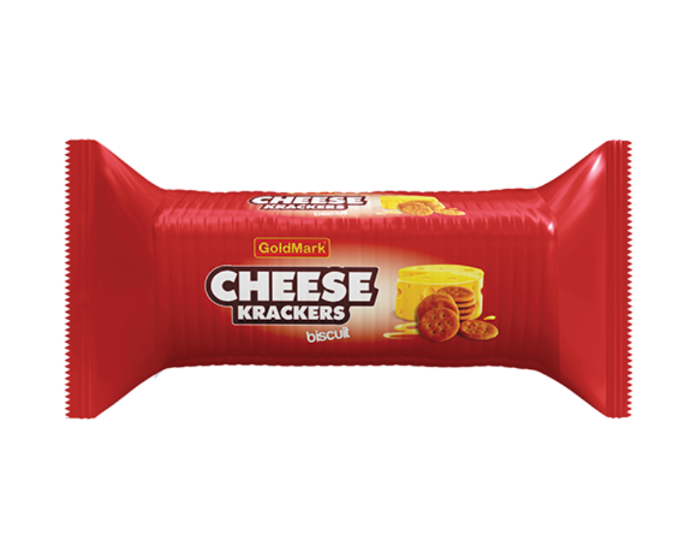 GoldMark Cheese Krackers Biscuit 35gm (Buy3 Get1 Free)