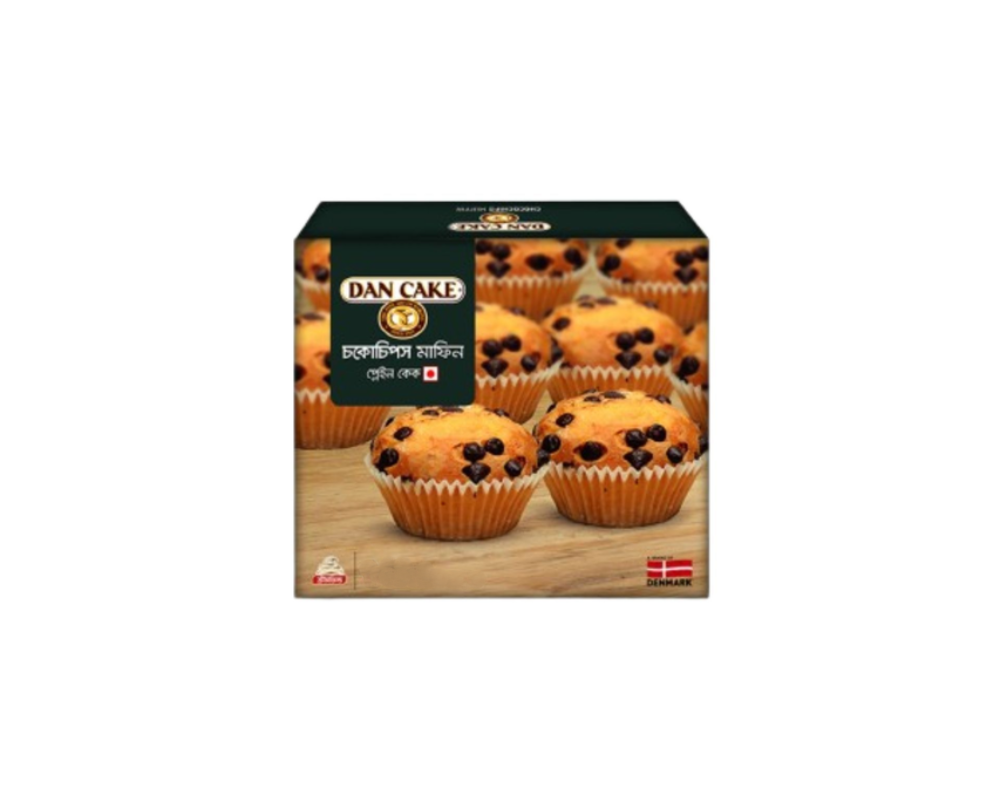 Dan Cake Choco Chips Muffin 198gm