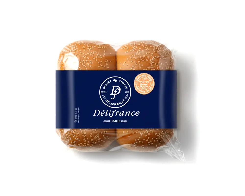 Delifrance Burger Bun 4Pcs