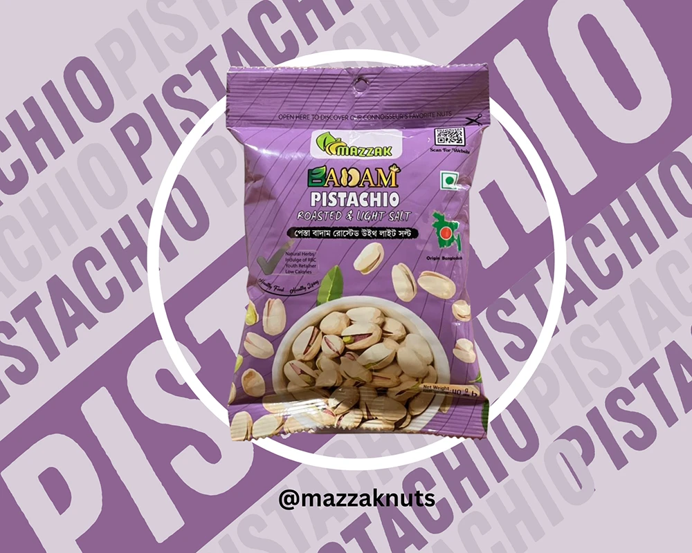 Mazzak Pistachio Roasted Salt 40gm