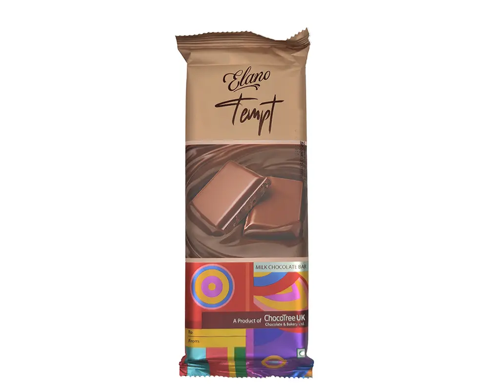 Elano Tempt Milk Chocolate Bar 55gm