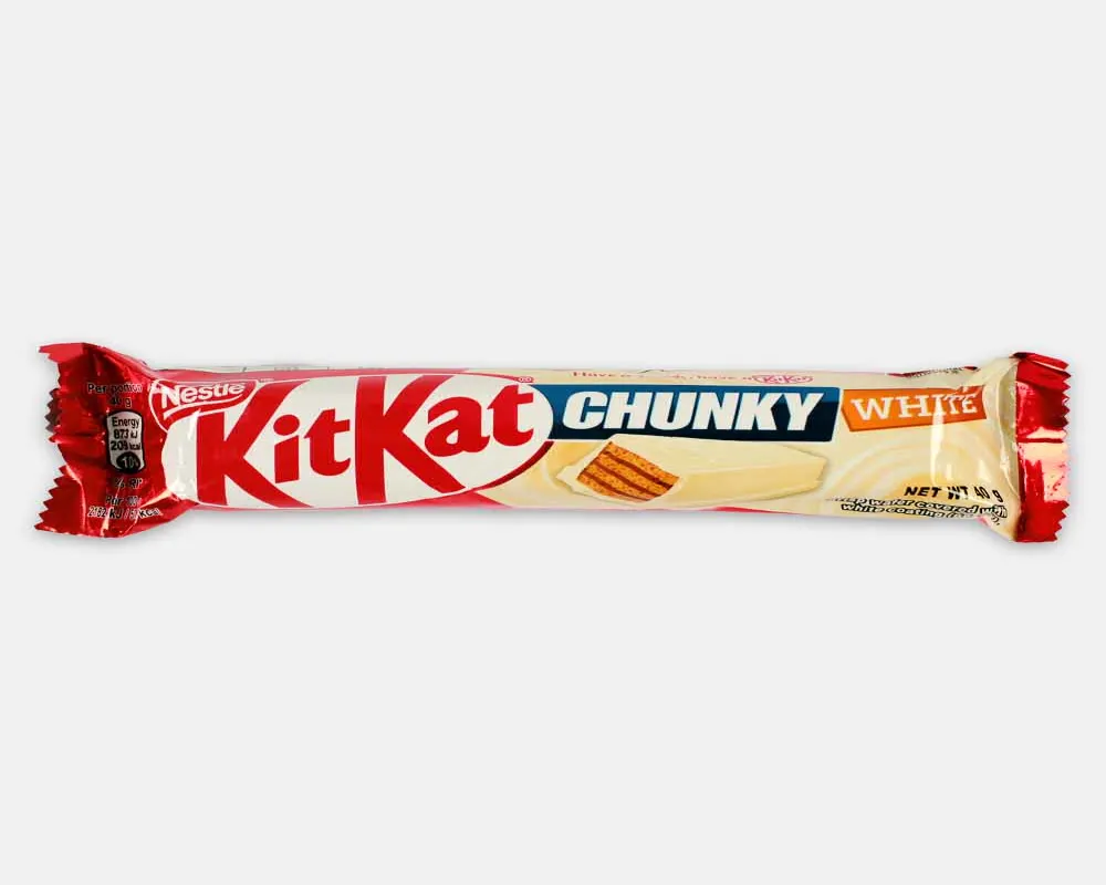Nestlé KitKat Chunky White Chocolate 40gm UK