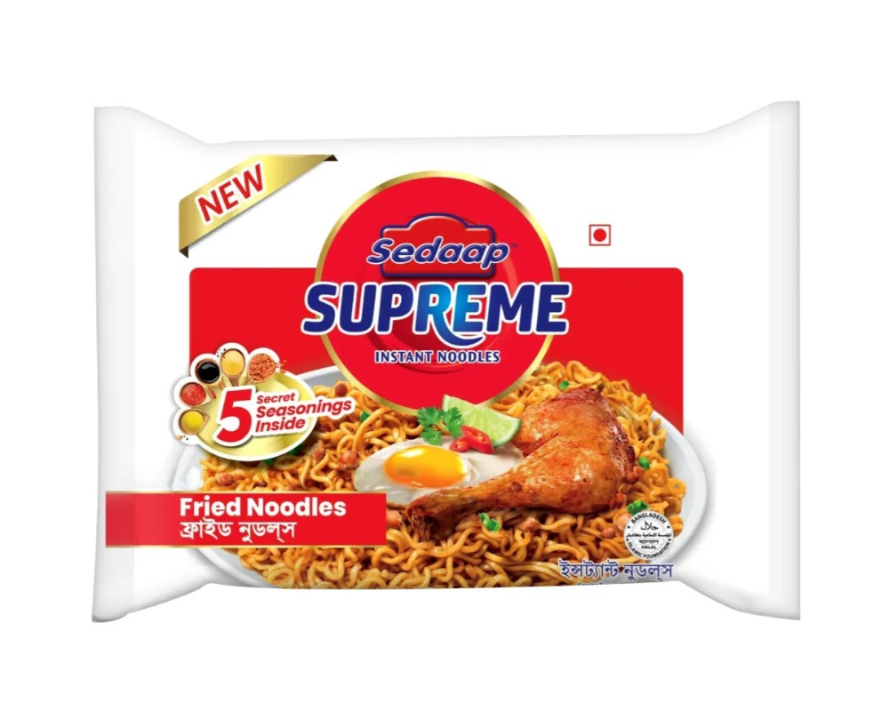 Sedaap Supreme Fried Instant Noodles 90gm