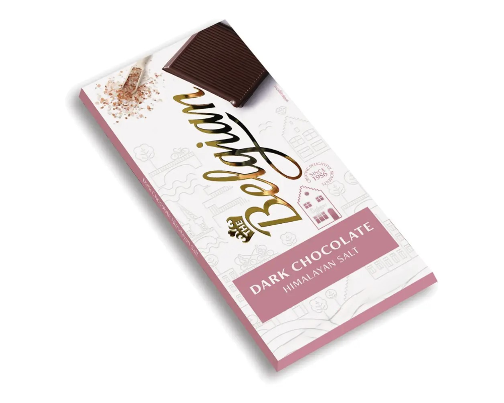 Belgian Dark Chocolate Himalayan Salt 70gm (Belgium)