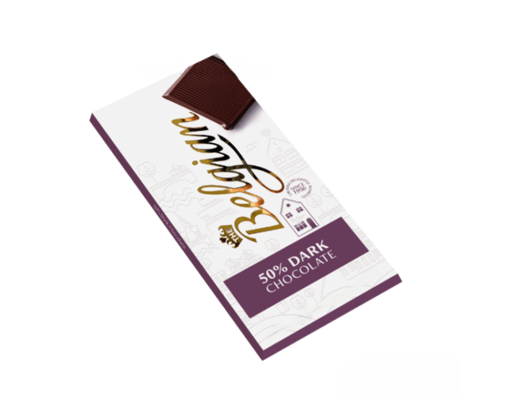 Belgian 50% Dark Chocolate 70gm (Belgium)