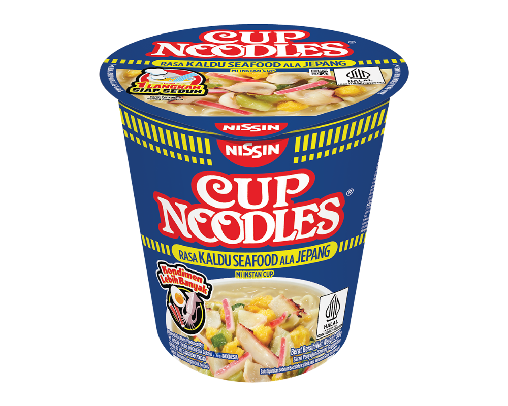 Nissin Cup Noodles Seafood 58gm (Indonesia)