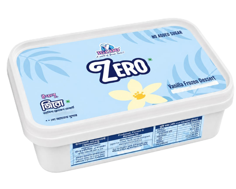 Igloo Zero Vanilla Frozen Dessert 250ml