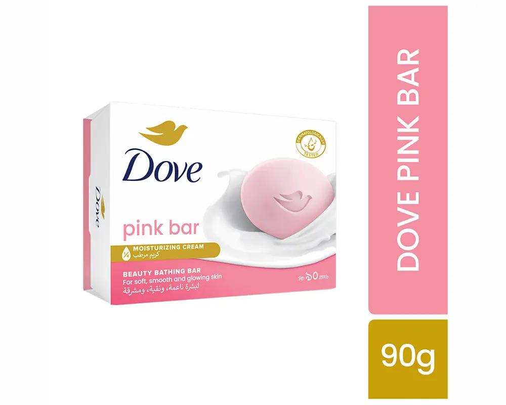Dove Cream/Radiance Serum Bar Pink 90gm