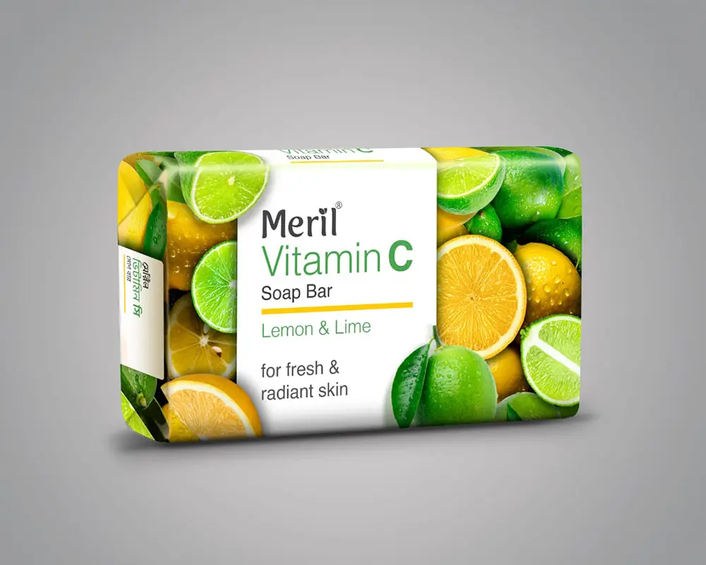 Meril Vitamin C Soap (Lemon & Lime) 100gm