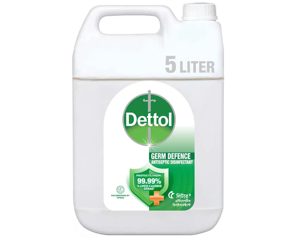 Dettol Antiseptic Liquid 5Litre (Brown)