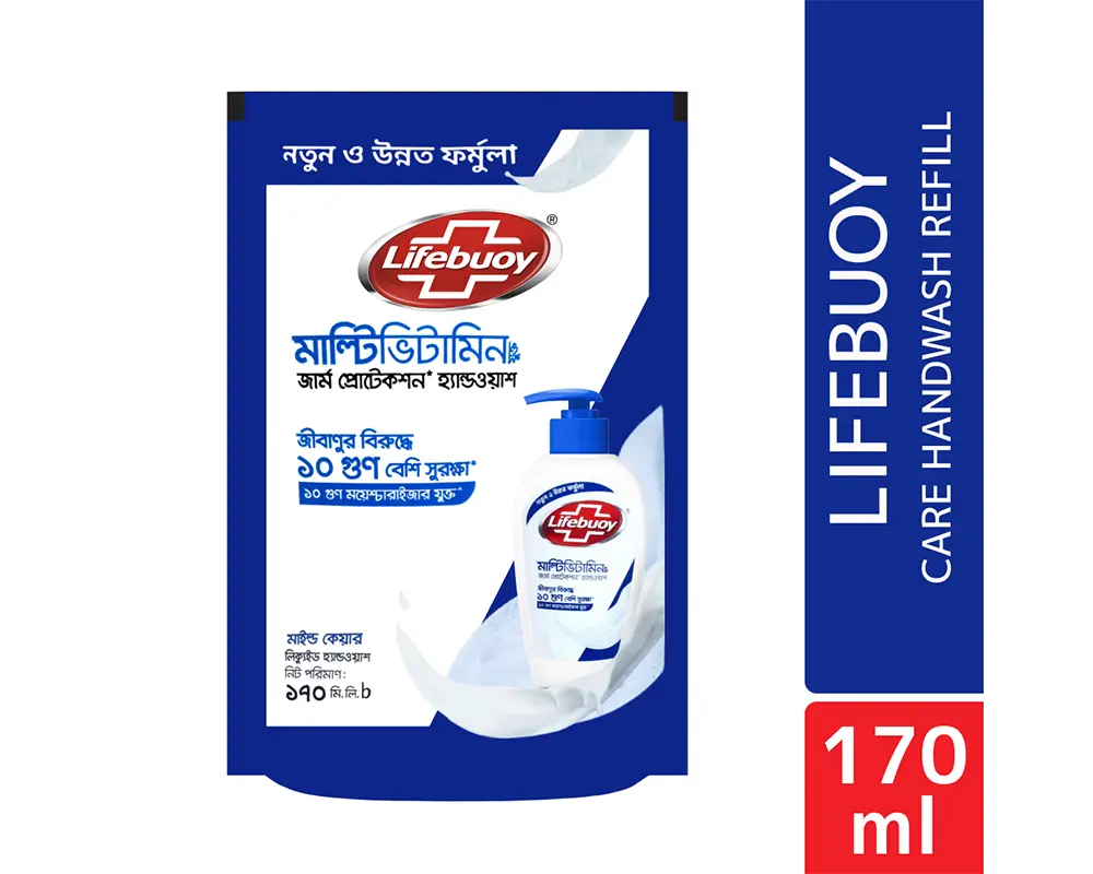 Lifebuoy Mild Care Hand Wash 150(±)30ml Refill