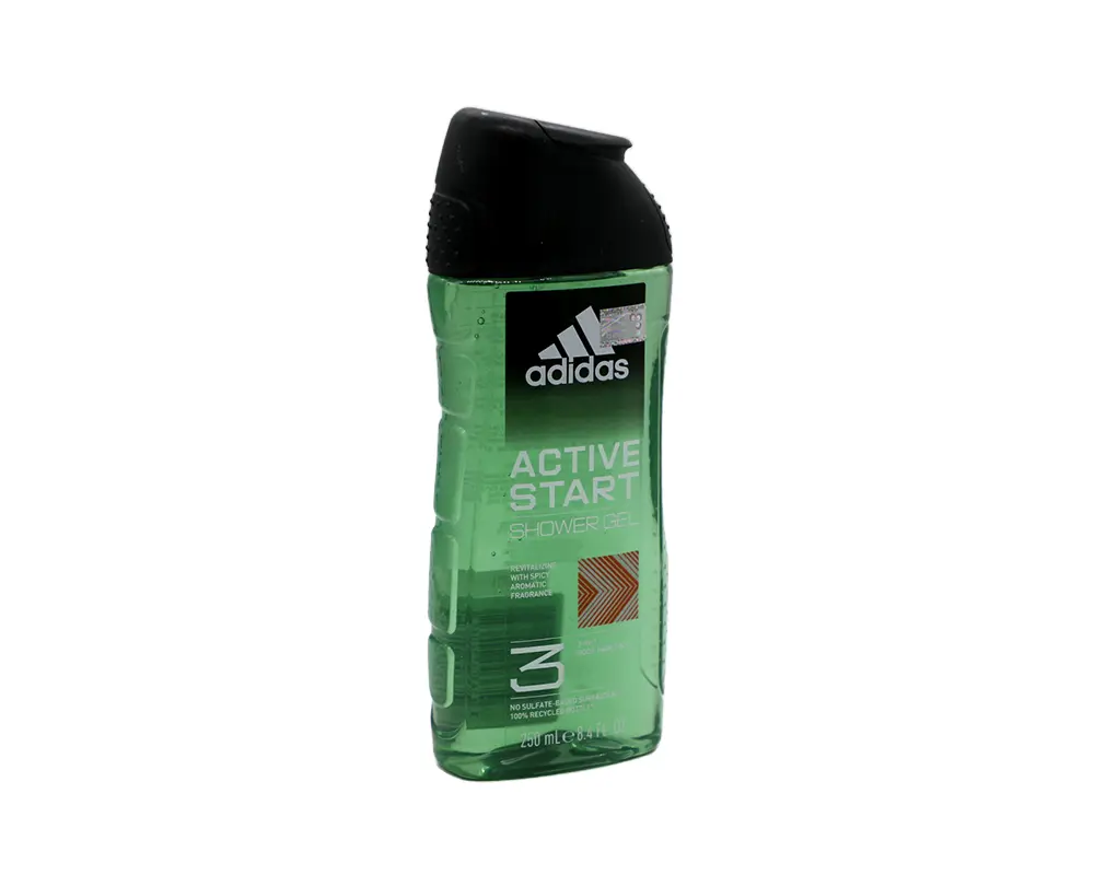 Adidas Active Start Body Hair Face 3-250ml