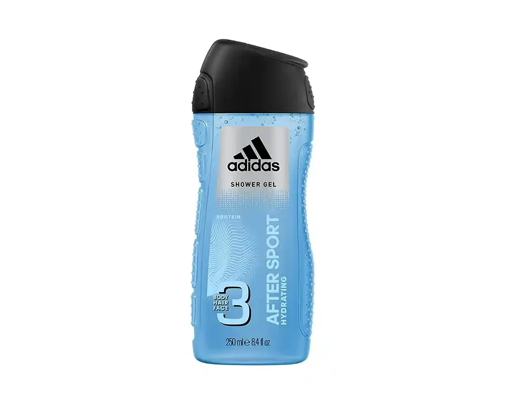 AdidasAfter Sport Body Hair Face 3-250ml