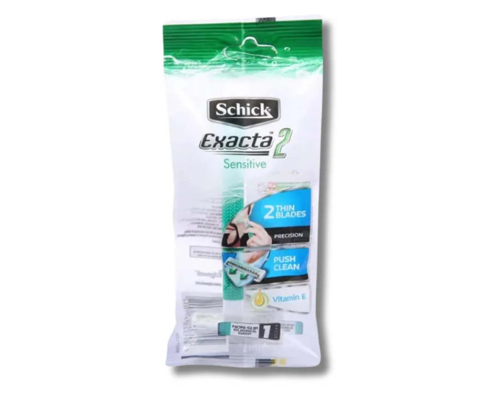Schick Exacta 2 Sensitive Razor with Vitamin E