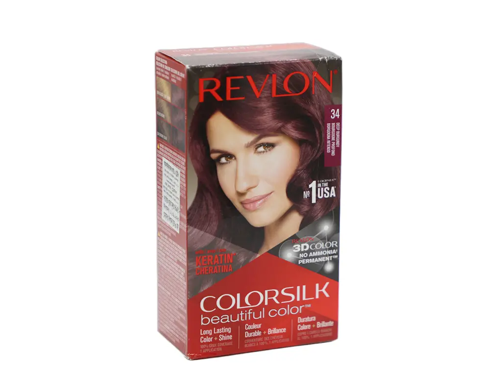 Revlon Color Silk Deep burgundy-34 IN