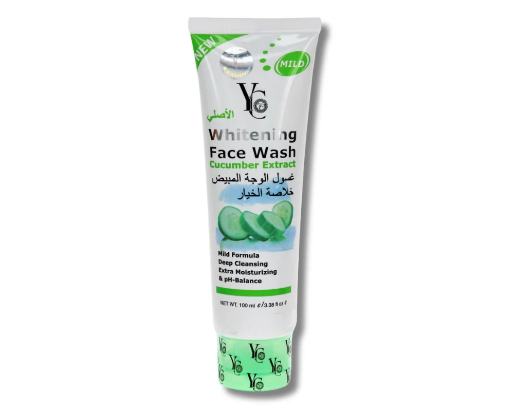 Yong Chin Whitening Face Wash Cucumber Extract 100ml