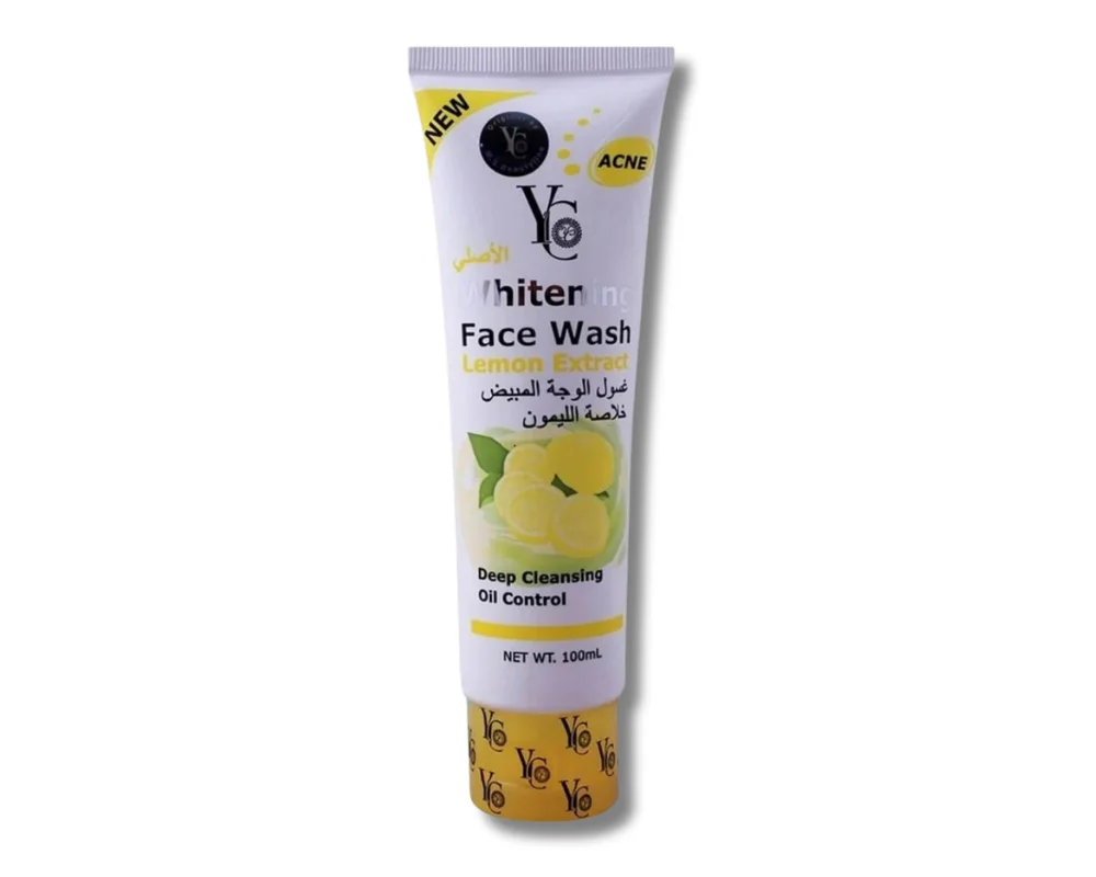 Yong Chin Whitening Face Wash Lemon Extract 100ml