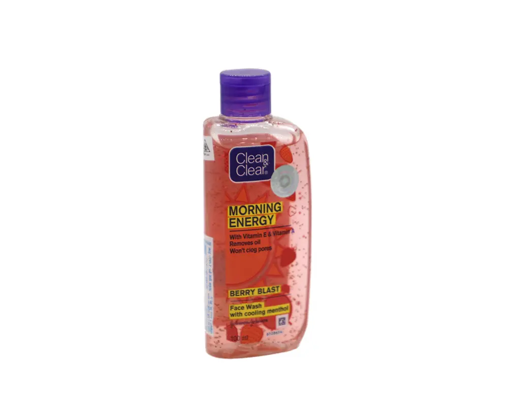 Clean & Clear Morning Energy Berry Blast Face Wash 100ml