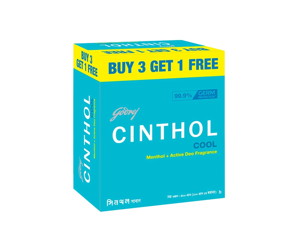 Godrej Cinthol Cool 100gm (Buy3 Get 1Free)