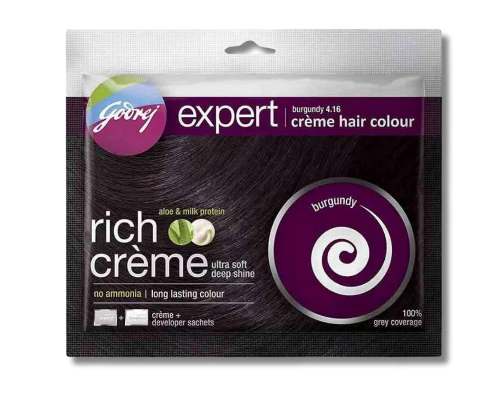 Godrej Expert Crème Hair Color Burgundy 20gm+20ml