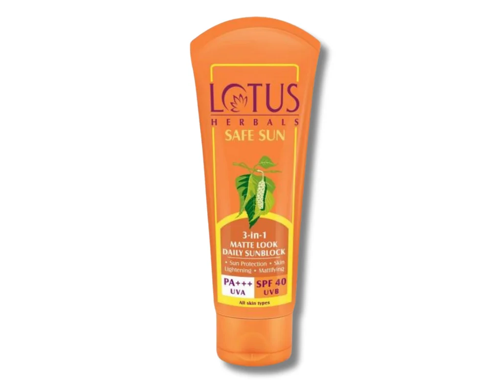 Lotus Safe Sun 3in1 Daily Sunblock 50gm