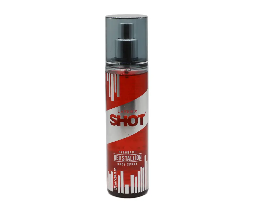 Layer'r Shot Red Stallion Body Spray 135ml