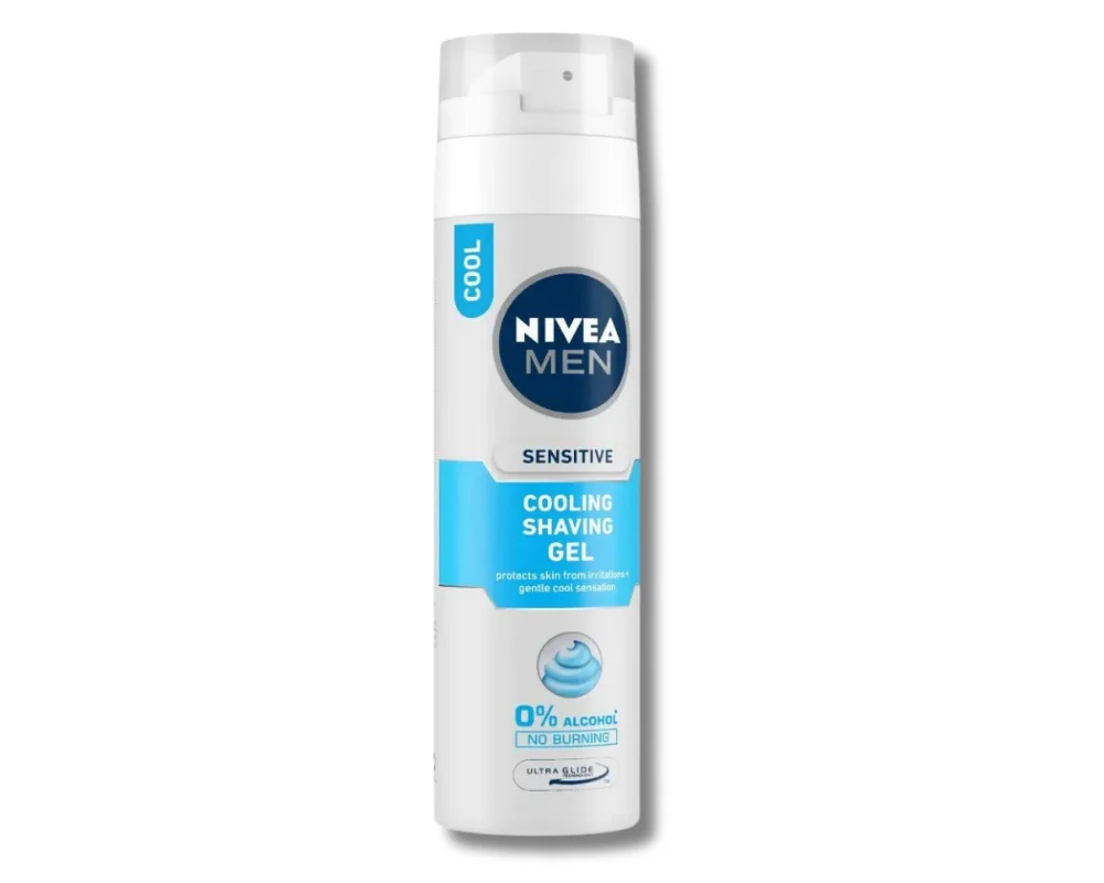 NIVEA Men Sensitive Cooling Shaving Gel 200ml
