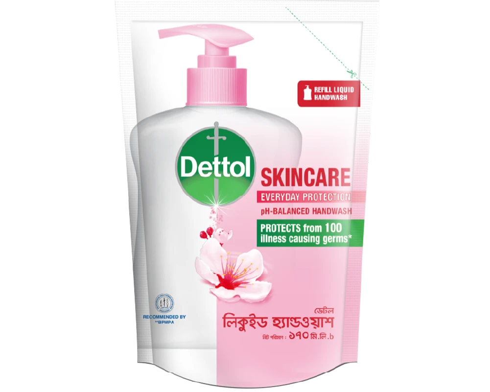 Dettol Hand Wash Skincare 170ml Refill