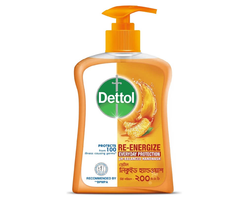 Dettol Re Energize Handwash 200ml Pump