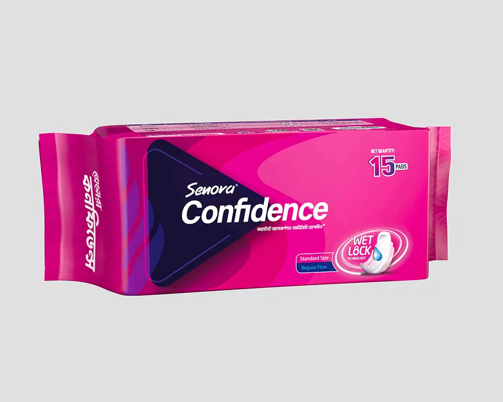 Senora Confidence Wings Regular Flow 15(±)1Pcs