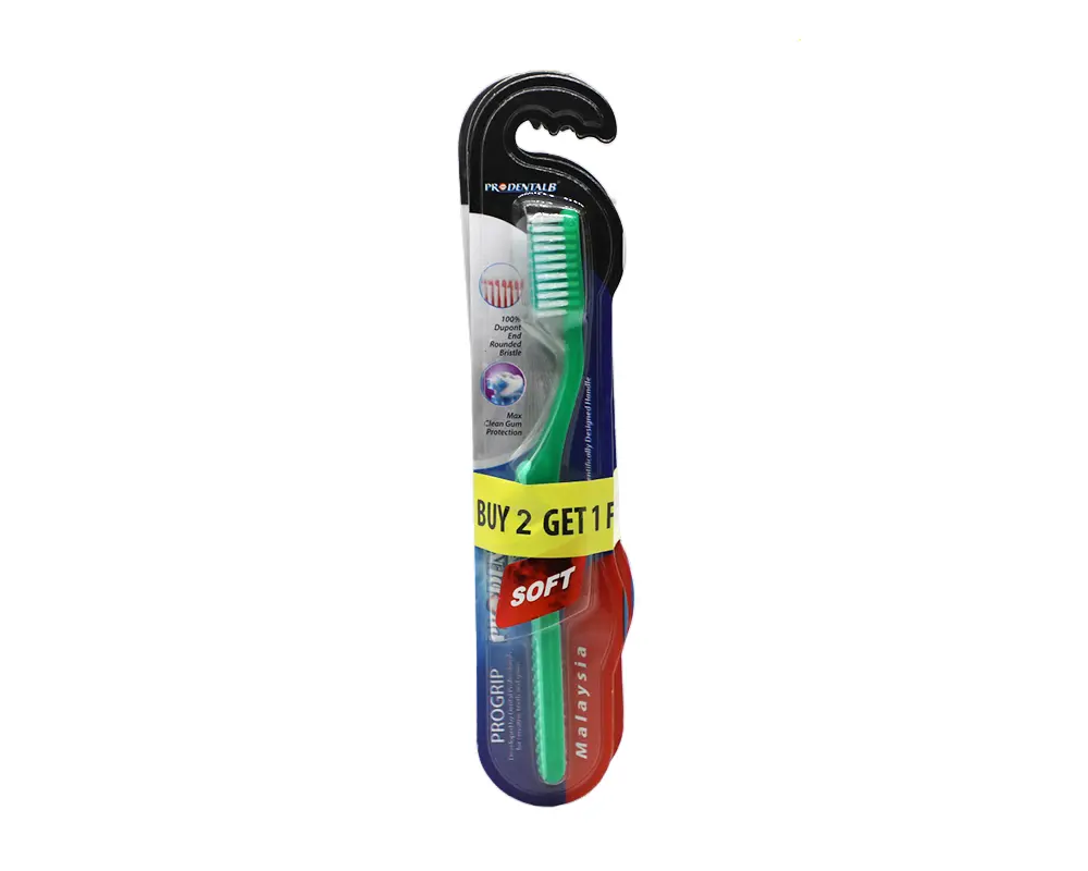 ProDental-B Progrip Brush (Buy2 Get1 Free)