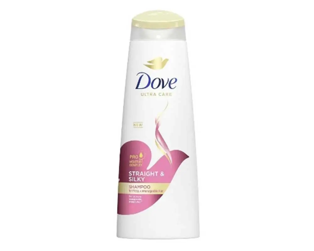 Dove Straight & Silky Shampoo 330ml (Thailand)
