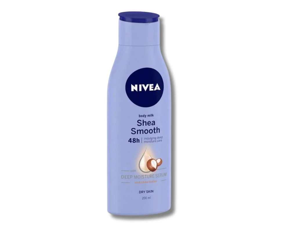 NIVEA Smooth Milk Body Lotion For Dry Skin 200ml