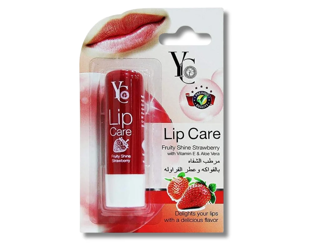 Yong Chin Lip Care Fruity Shine Strawberry Lip Gel 3.8gm