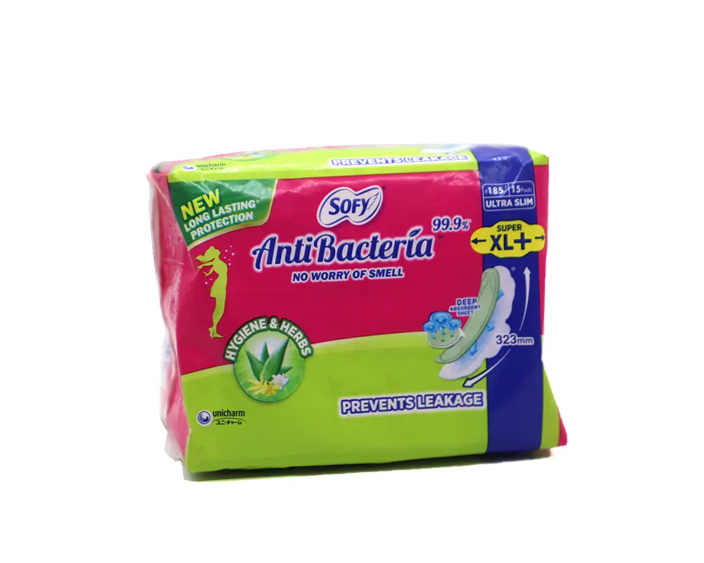 Sofy Sanitary Napkin Anti Bacteria (240mm) R 15Pads